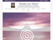 Tablet Screenshot of handsoverheart.com